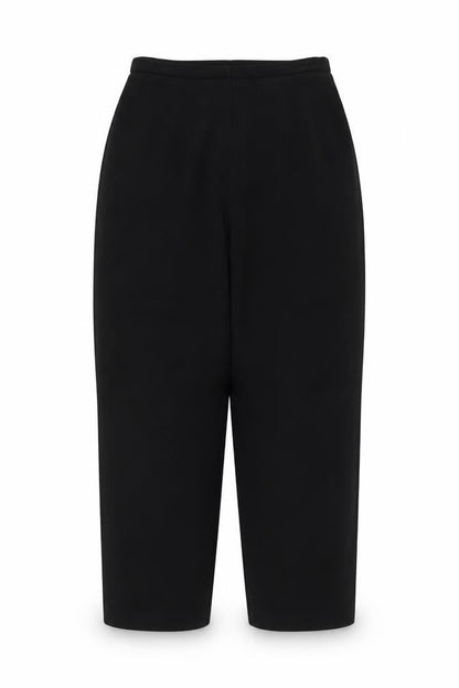 Amanda Marshall Womens Black Polyester Trousers Size 14 L30 in Regular Zip