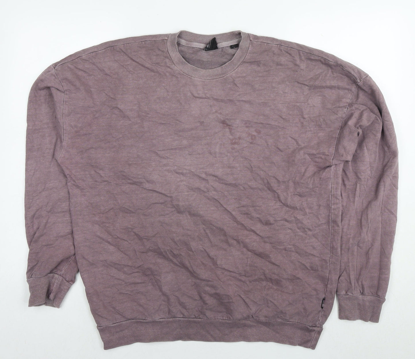 Mens UK Size M ONLY & SONS Purple Pullover Sweatshirt