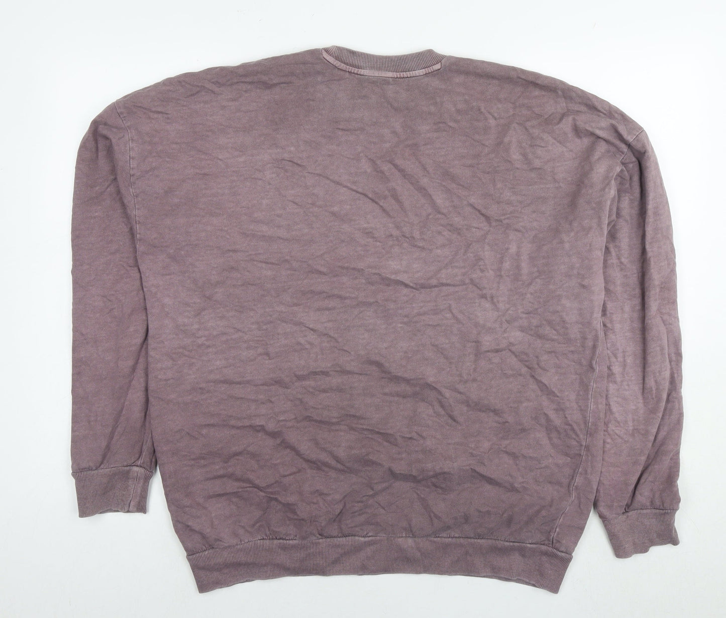 Mens UK Size M ONLY & SONS Purple Pullover Sweatshirt