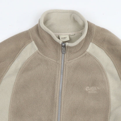 Mens UK Size XS Cotton Traders Brown Jacket
