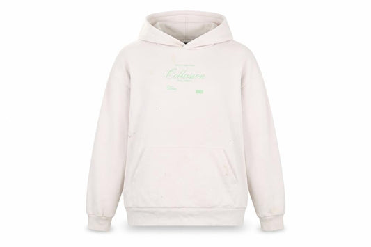 Collusion Womens Pink Cotton Pullover Hoodie Size 10 Pullover