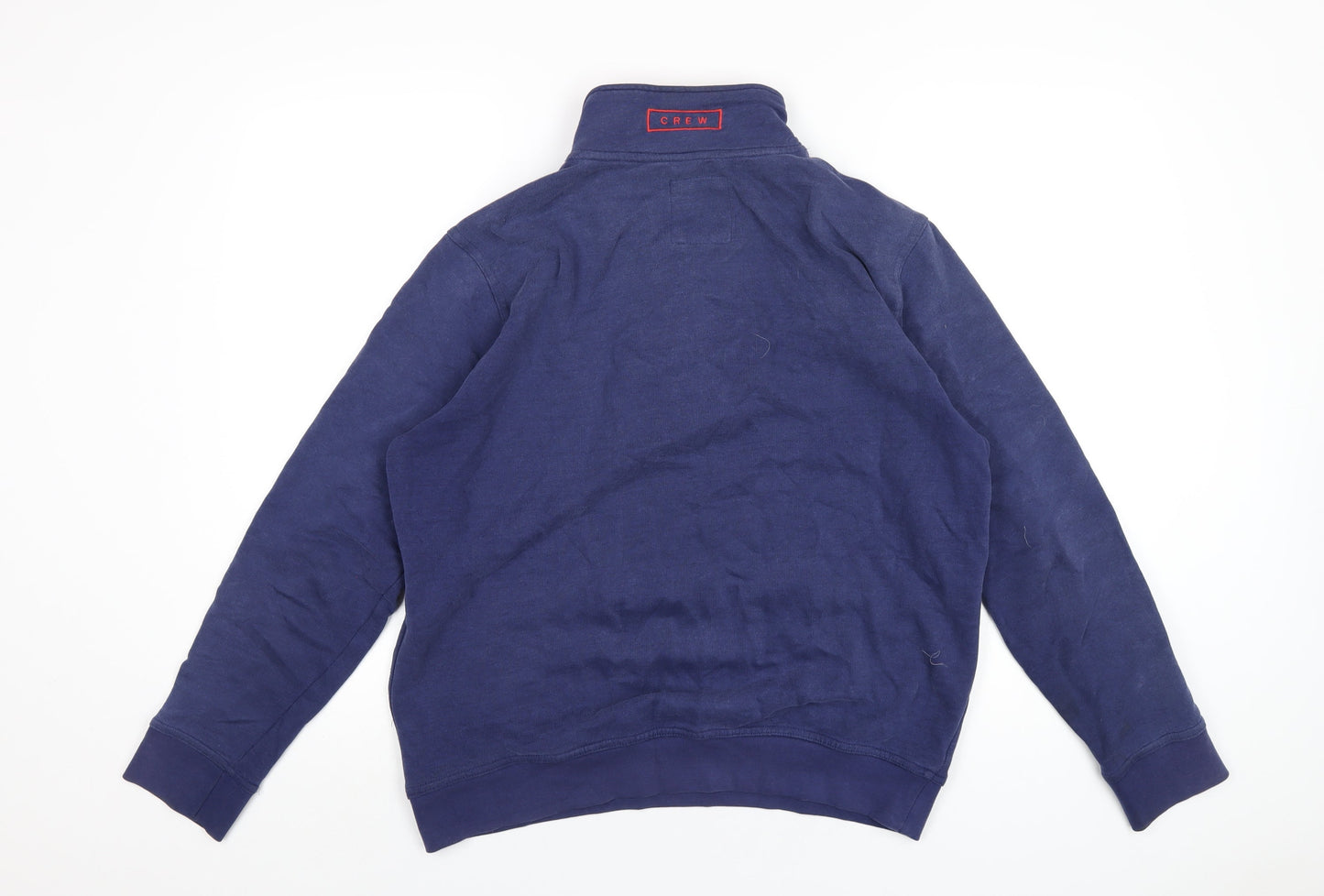 Mens UK Size M Crew Clothing Blue Pullover Sweatshirt