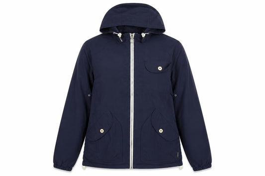 Penfield Womens Blue Rain Coat Coat Size M Zip