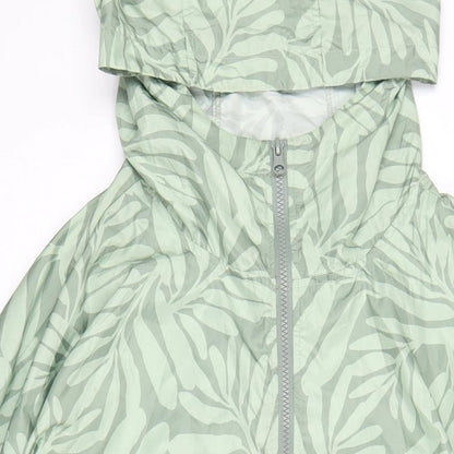 Womens UK Size XL Dunnes Stores Green Rain Coat