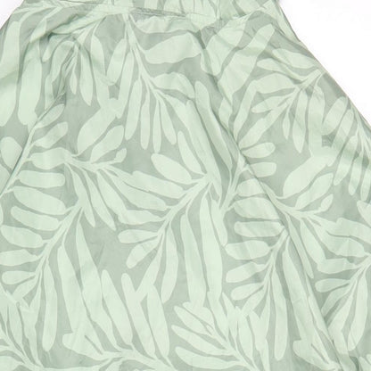 Womens UK Size XL Dunnes Stores Green Rain Coat