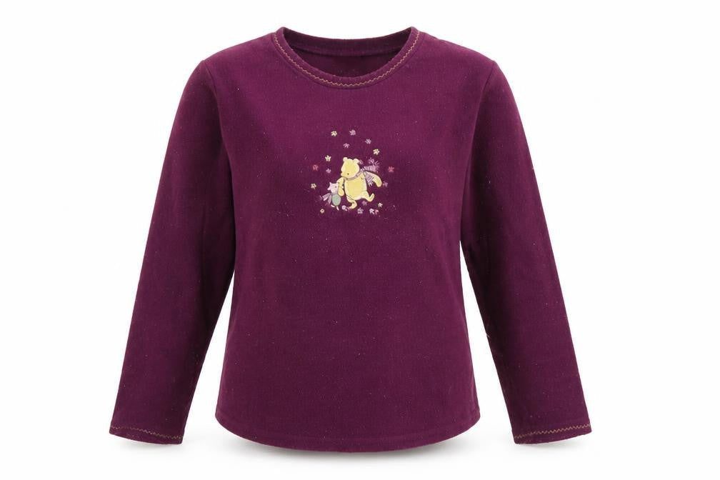 Womens UK Size 10 Disney Purple Pullover Sweatshirt