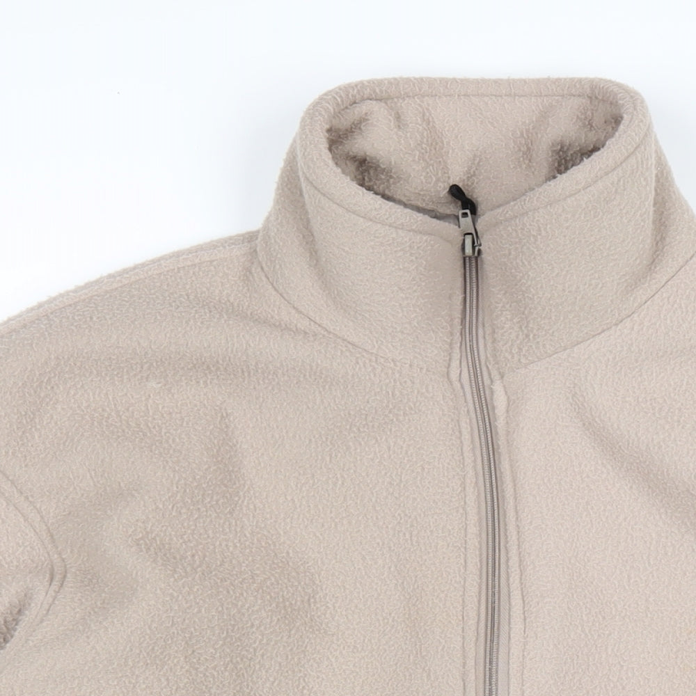 Mens UK Size L High Mount Beige Jacket