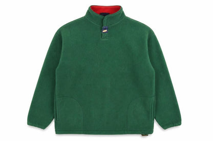 Capt. Scott Mens Green Polyester Pullover Sweatshirt Size S