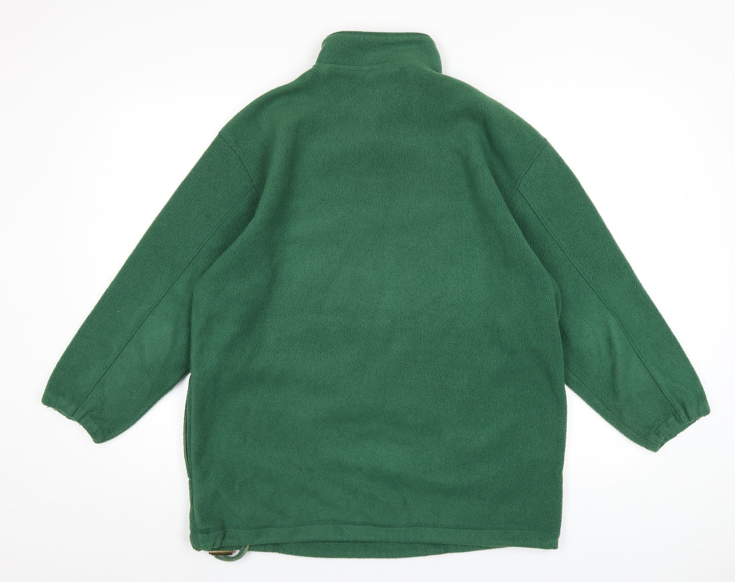 Capt. Scott Mens Green Polyester Pullover Sweatshirt Size S