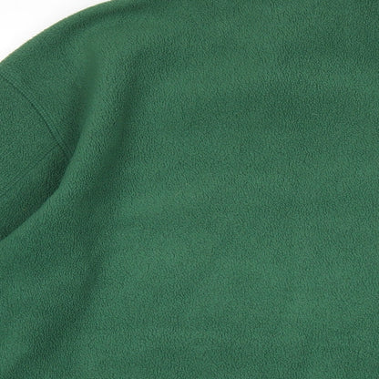 Capt. Scott Mens Green Polyester Pullover Sweatshirt Size S