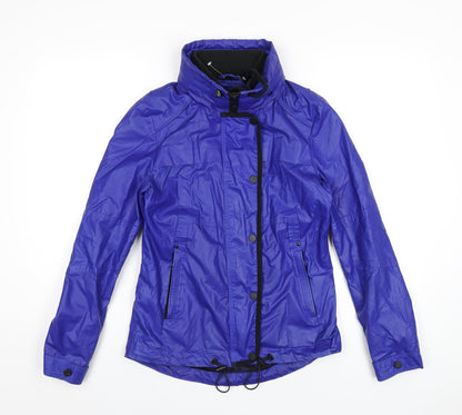 Womens UK Size 6 NEXT Blue Rain Coat
