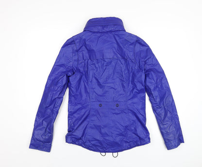 Womens UK Size 6 NEXT Blue Rain Coat