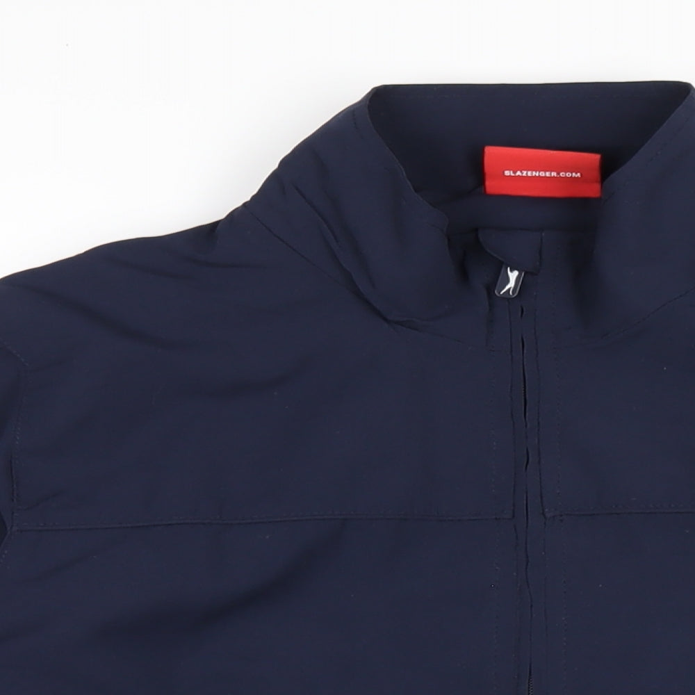 Mens UK Size S Slazenger Blue Jacket