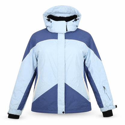Hi-Tec Womens Blue Rain Coat Coat Size L Zip