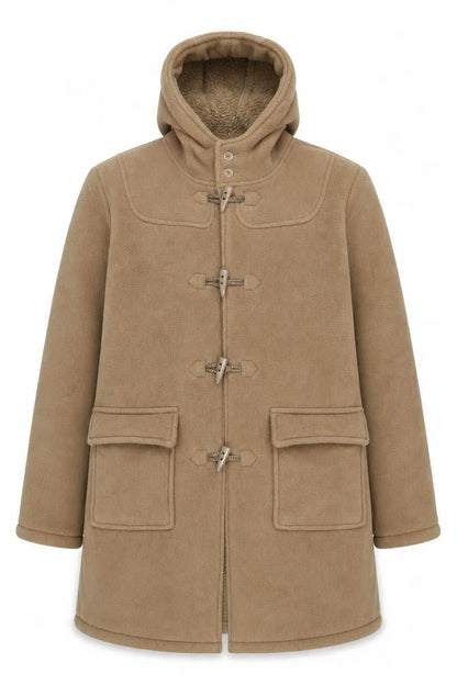 Pegasus Womens Brown Pea Coat Coat Size 16 Toggle