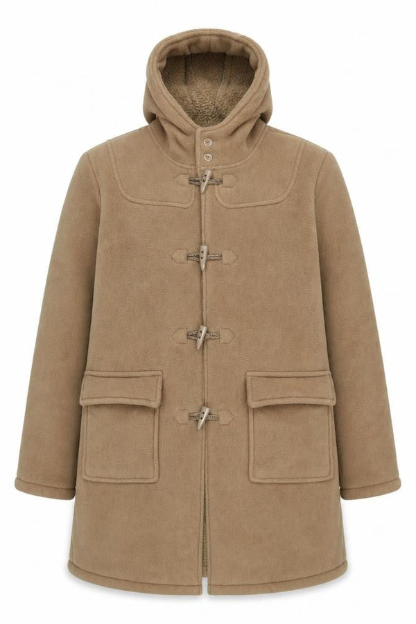 Pegasus Womens Brown Pea Coat Coat Size 16 Toggle