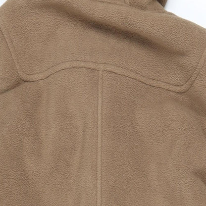 Pegasus Womens Brown Pea Coat Coat Size 16 Toggle