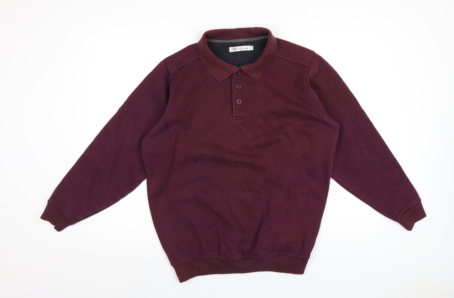 Mens UK Size S EWM Purple Pullover Sweatshirt