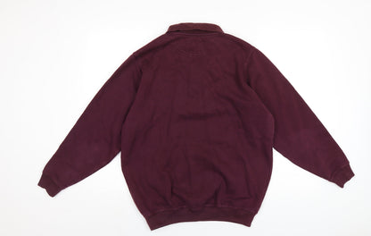Mens UK Size S EWM Purple Pullover Sweatshirt