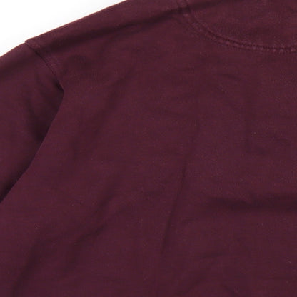 Mens UK Size S EWM Purple Pullover Sweatshirt
