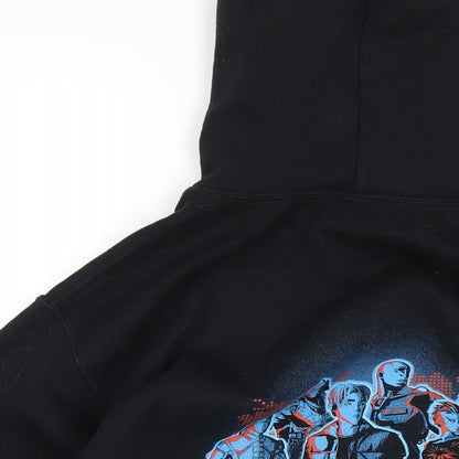 Ready Player One Boys Black Cotton Pullover Hoodie Size S Pullover