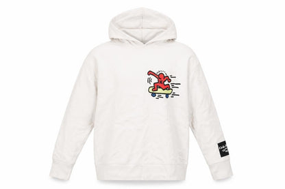 Zara Girls Ivory Cotton Pullover Hoodie Size 11-12 Years Pullover - Keith Han