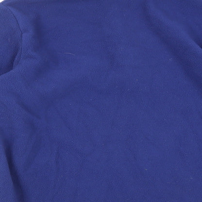 Decathlon Boys Blue Polyester Pullover Sweatshirt Size 14 Years Zip