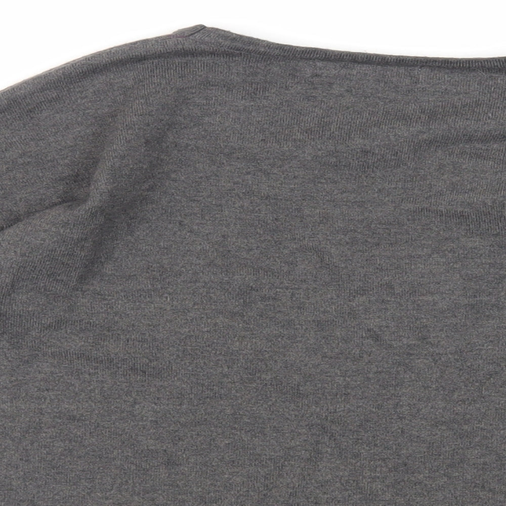 Womens UK Size M Alexara Grey Pullover Jumper
