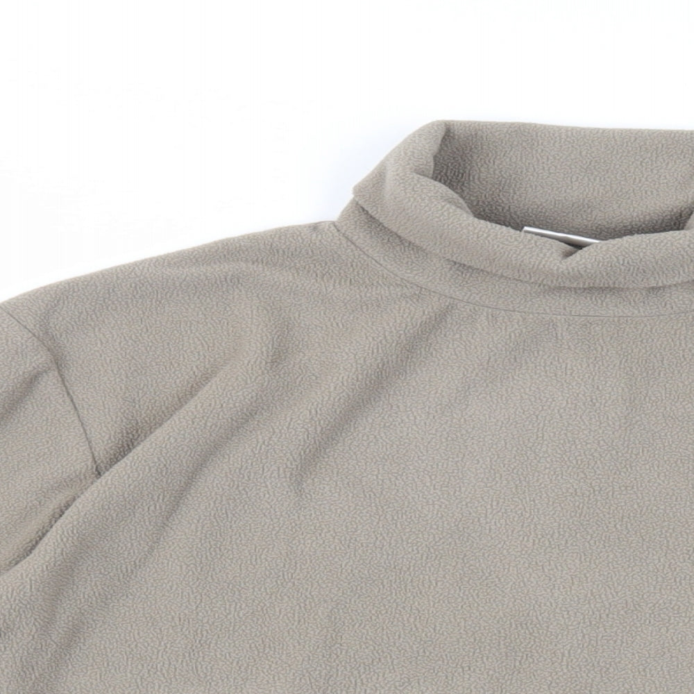 Boomerang Womens Green Polyester Pullover Sweatshirt Size 14 Pullover