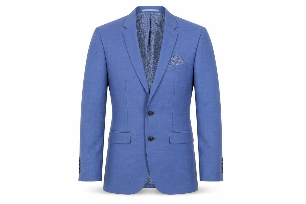 Mens UK Size 36 Burton Regular Blue Suit Jacket