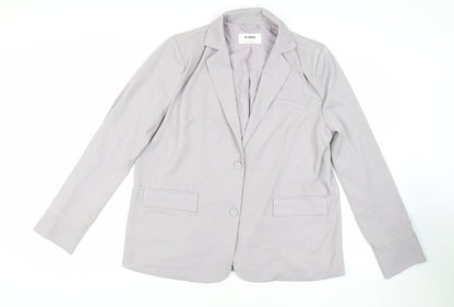 4th Reckless Womens Purple Jacket Blazer Size 14 Button
