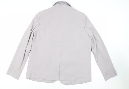 4th Reckless Womens Purple Jacket Blazer Size 14 Button