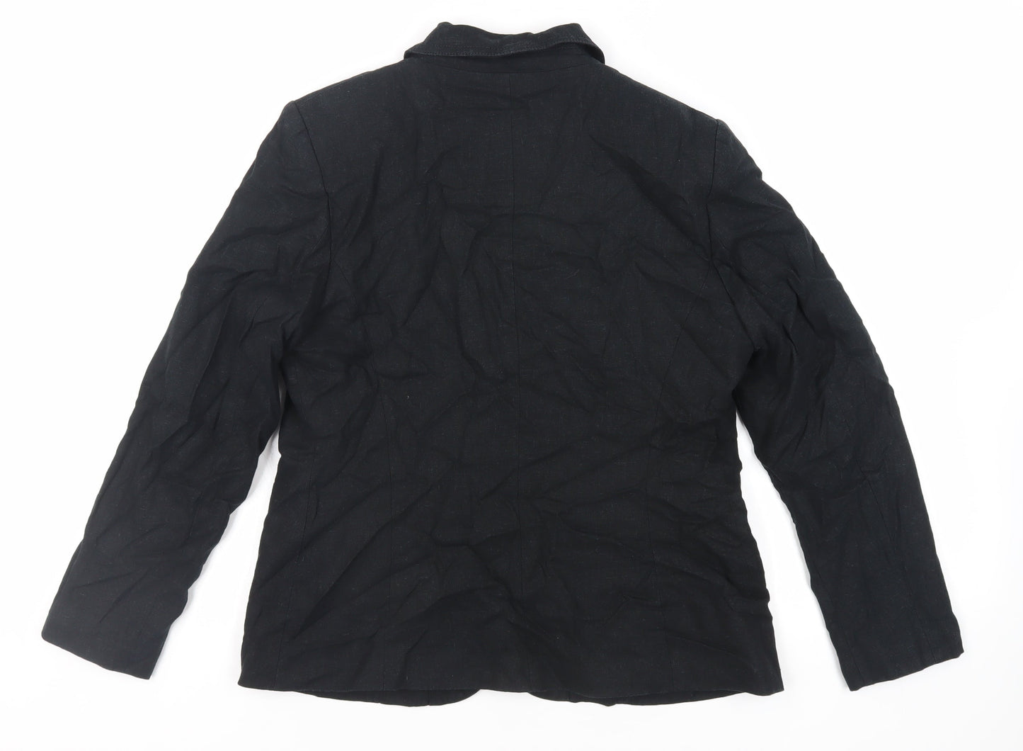 Womens UK Size 14 Classic Black Jacket