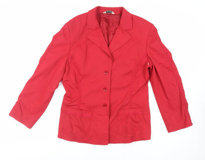 Womens UK Size 12 Savannah Red Jacket