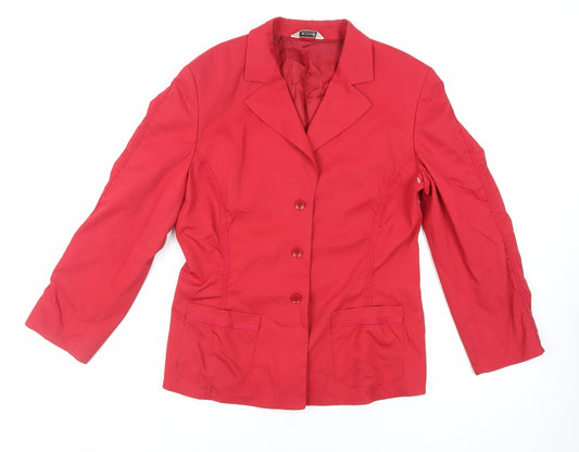 Womens UK Size 12 Savannah Red Jacket