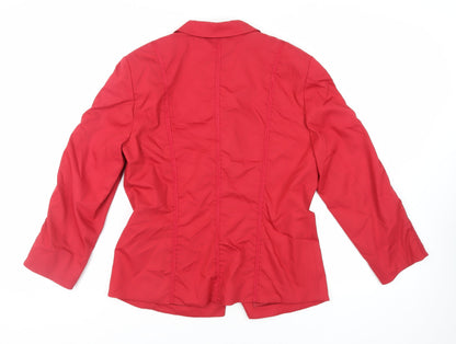 Womens UK Size 12 Savannah Red Jacket