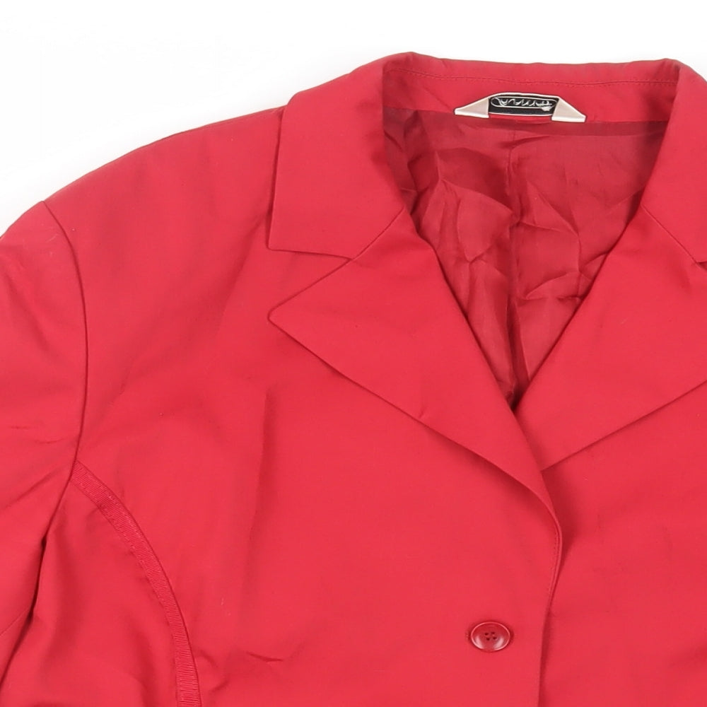 Womens UK Size 12 Savannah Red Jacket