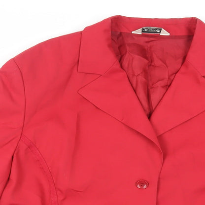 Womens UK Size 12 Savannah Red Jacket