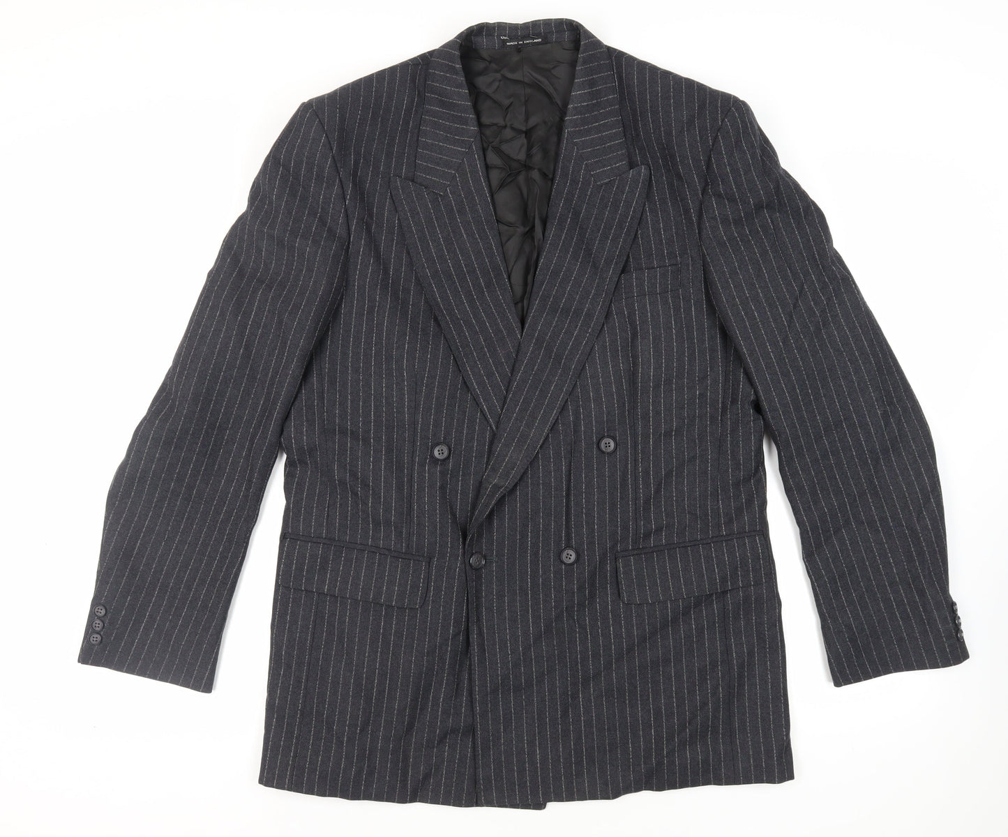 Mens UK Size 42 Carl Stuart Regular Grey Suit Jacket