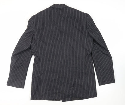 Mens UK Size 42 Carl Stuart Regular Grey Suit Jacket