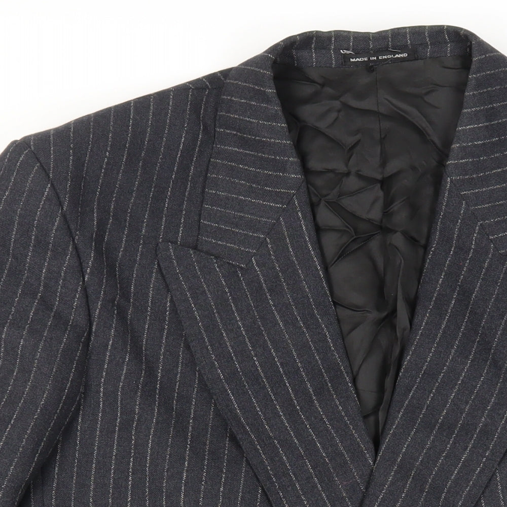 Mens UK Size 42 Carl Stuart Regular Grey Suit Jacket