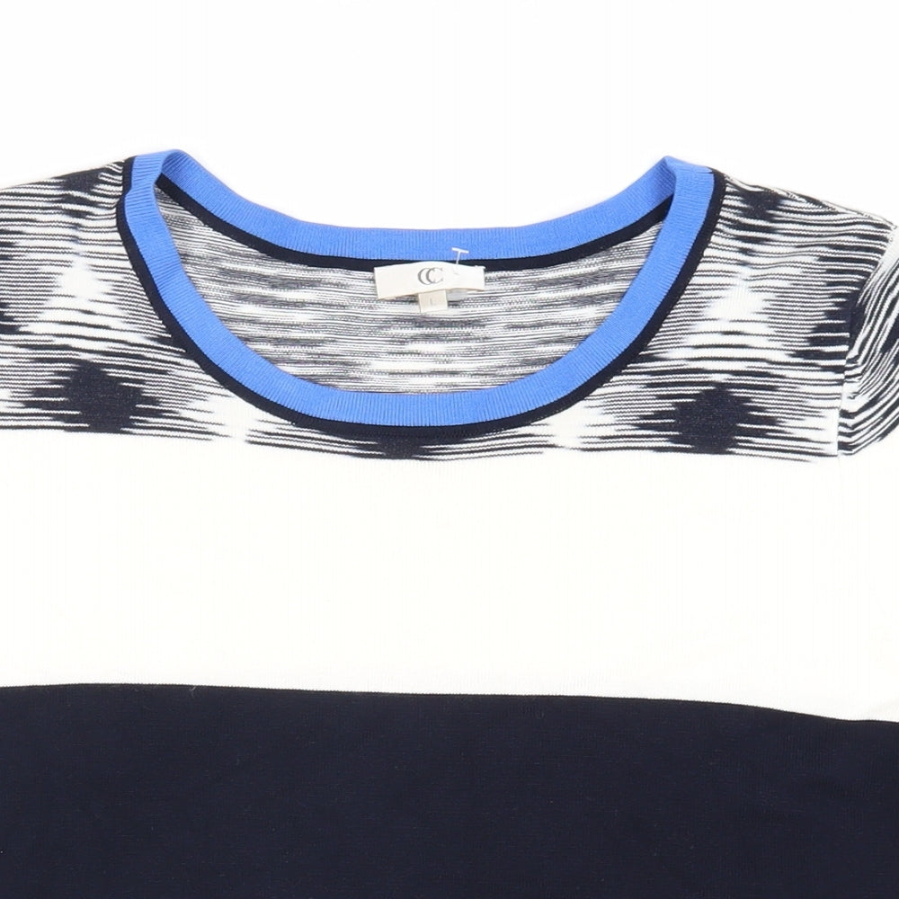 Womens UK Size L CC Blue Pullover Jumper
