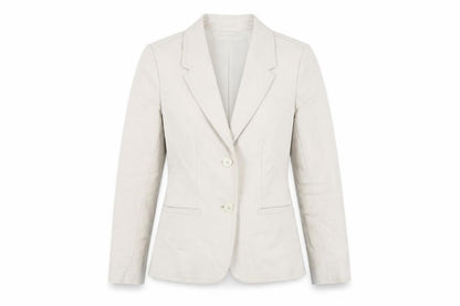 The Limited Womens Beige Jacket Blazer Size XS Button