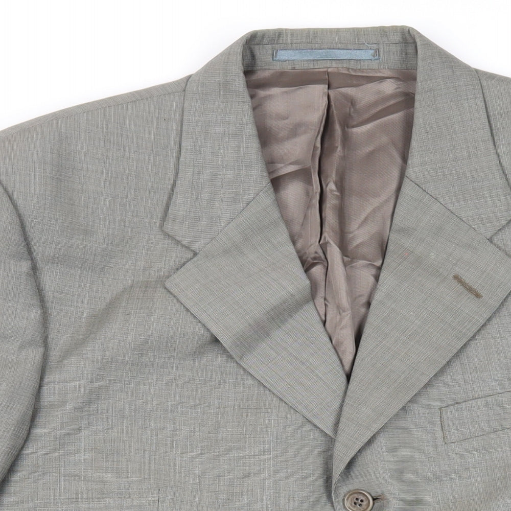Mens UK Size 42 HR Tailoring Regular Green Suit Jacket