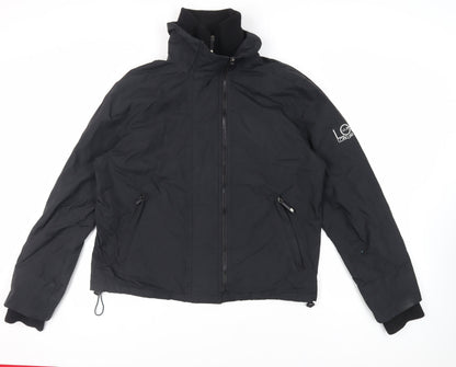 Mens UK Size L Lee Cooper Black Jacket