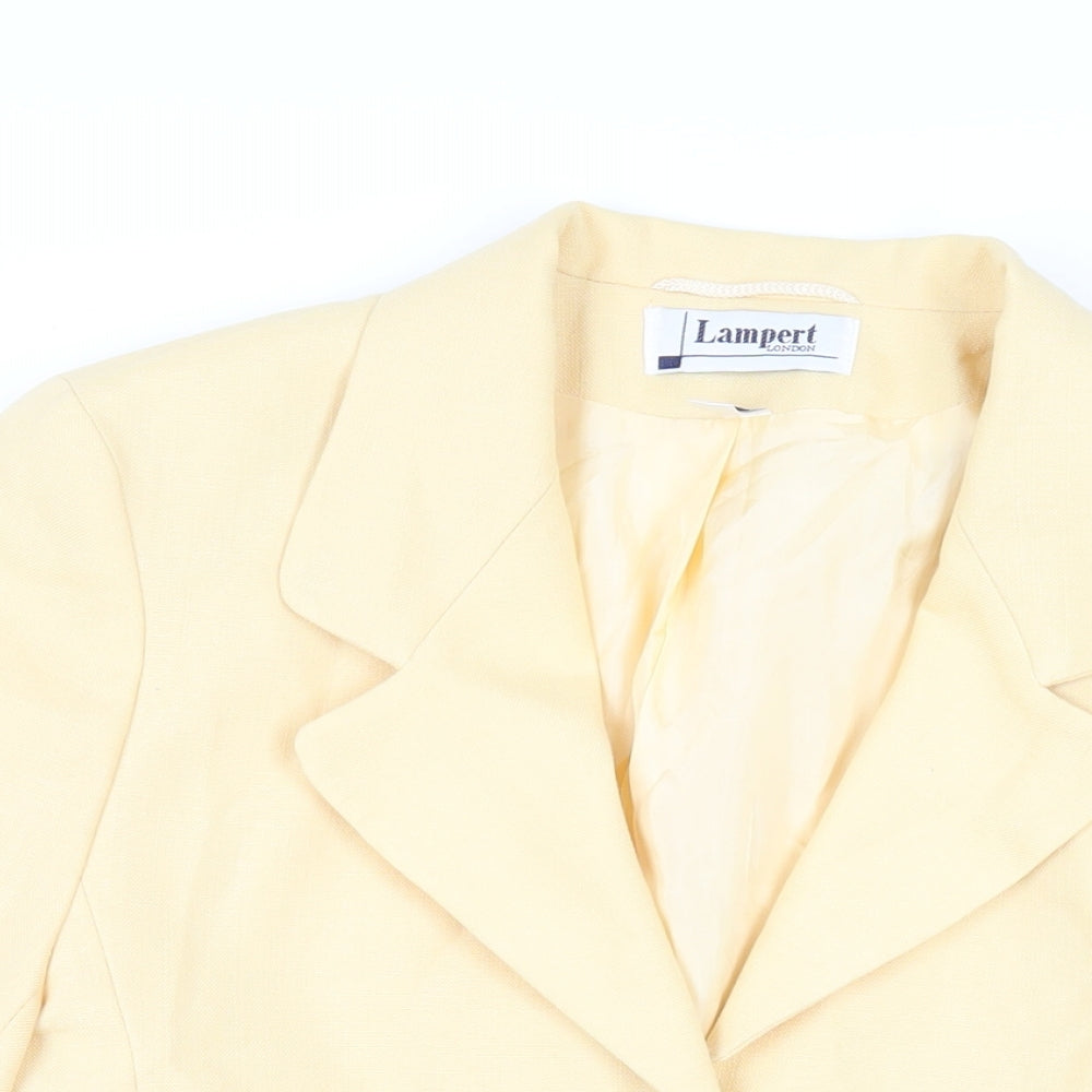 Womens UK Size 12 Lampert Yellow Jacket