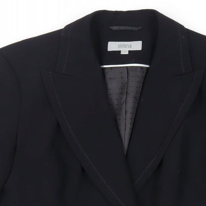 Womens UK Size 16 Marks and Spencer Black Jacket
