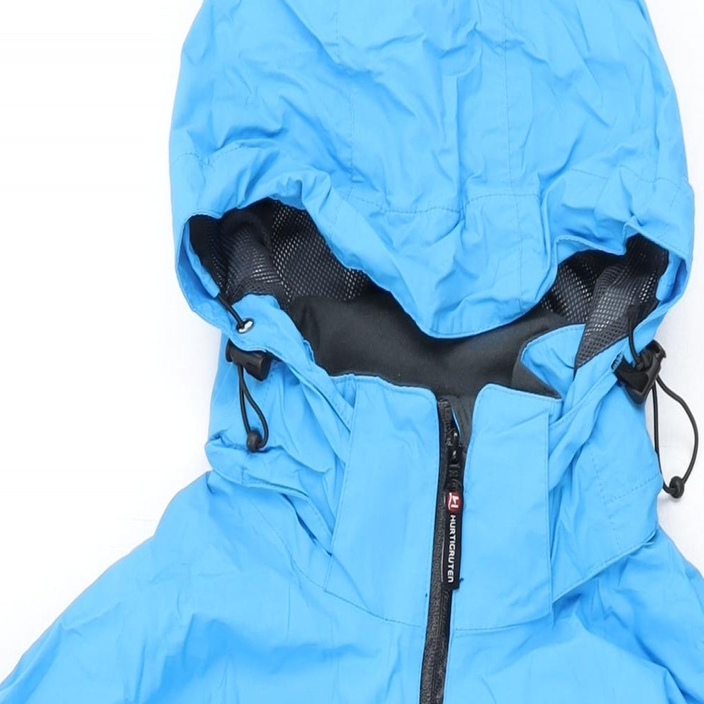 Stormberg Womens Blue Rain Coat Coat Size XL Zip