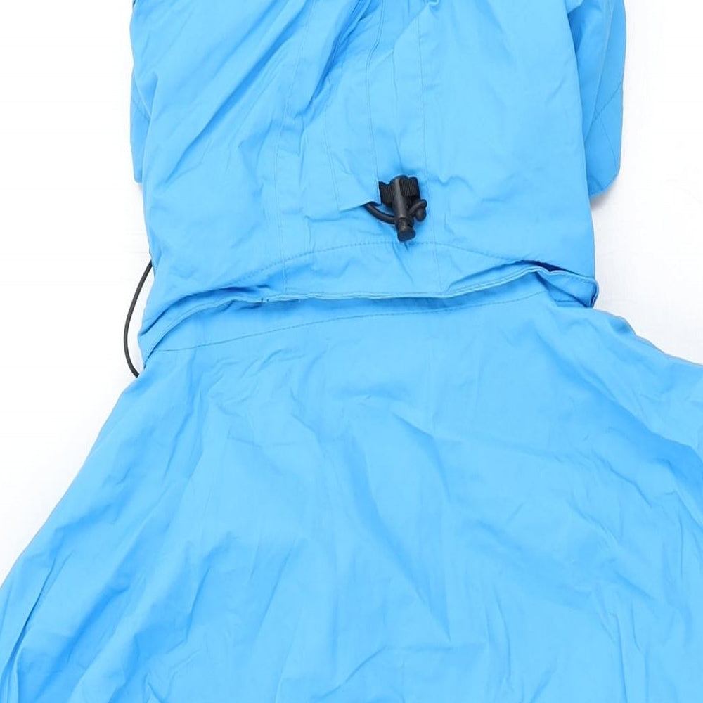 Stormberg Womens Blue Rain Coat Coat Size XL Zip