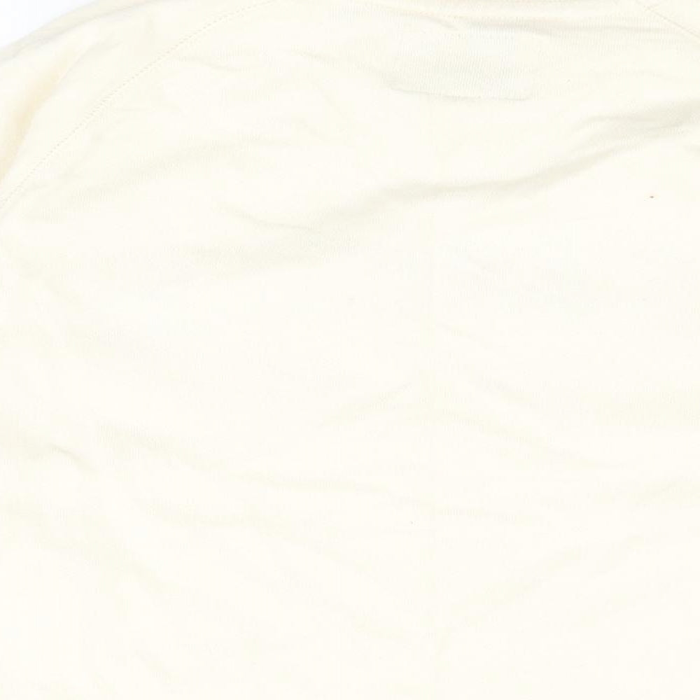 The Stronghold Womens Ivory Cotton Pullover Sweatshirt Size S Pullover - Los Angeles